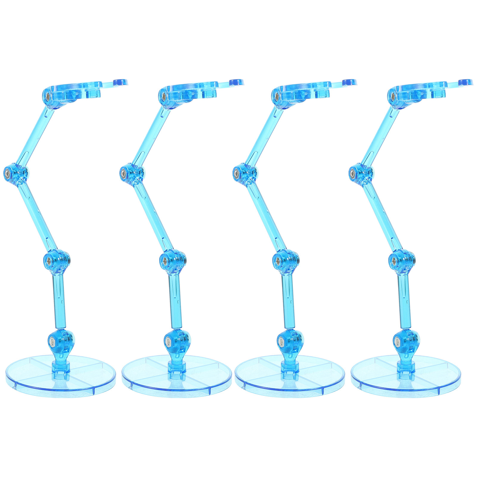 Action Figure Stand - 4 قطع من حامل عرض المجسمات