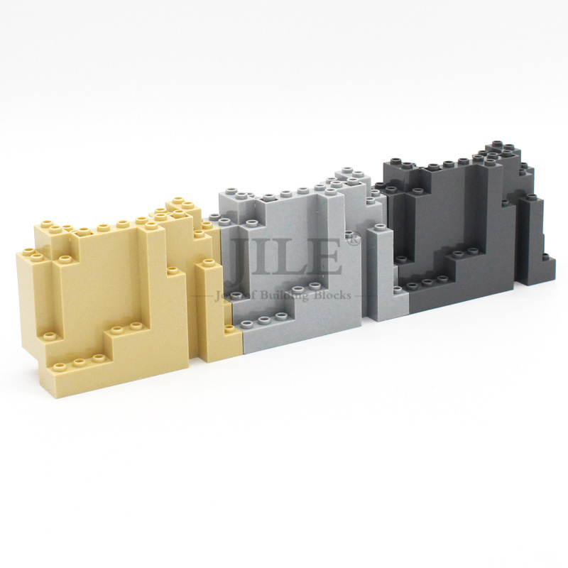 Lego Set City - Moc لوحة الصخور 4x10x6 مستطيلة 6082