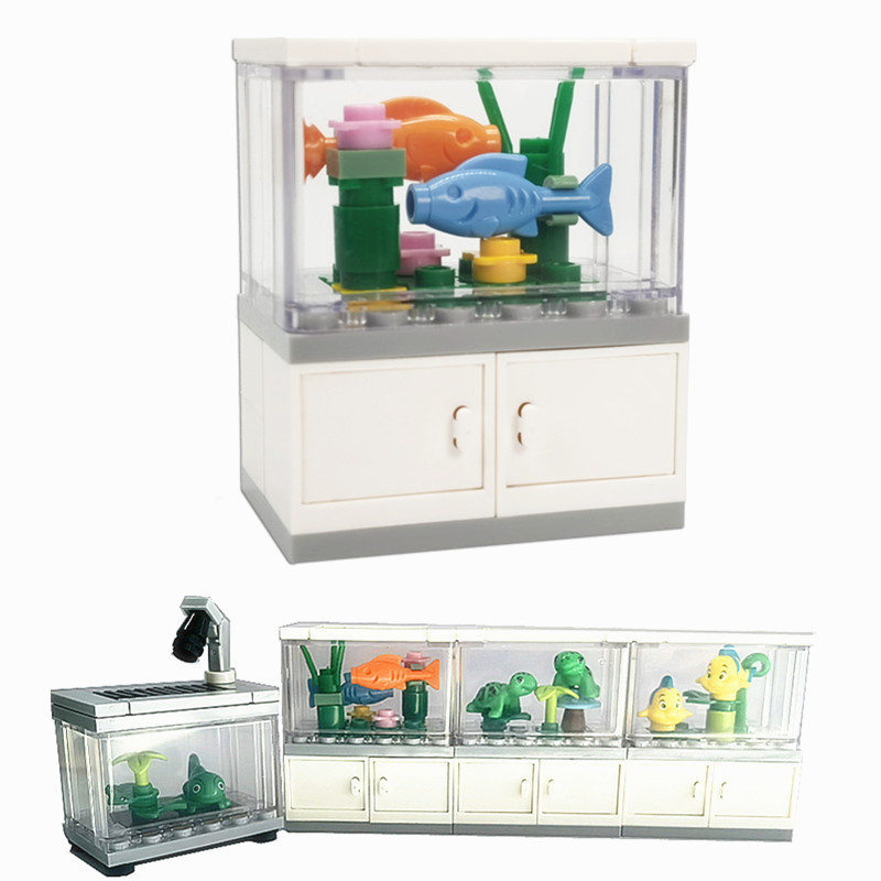 مدينة أصدقاء خزان الأسماك اللب - مراجعة Lego Set Creator وسعره