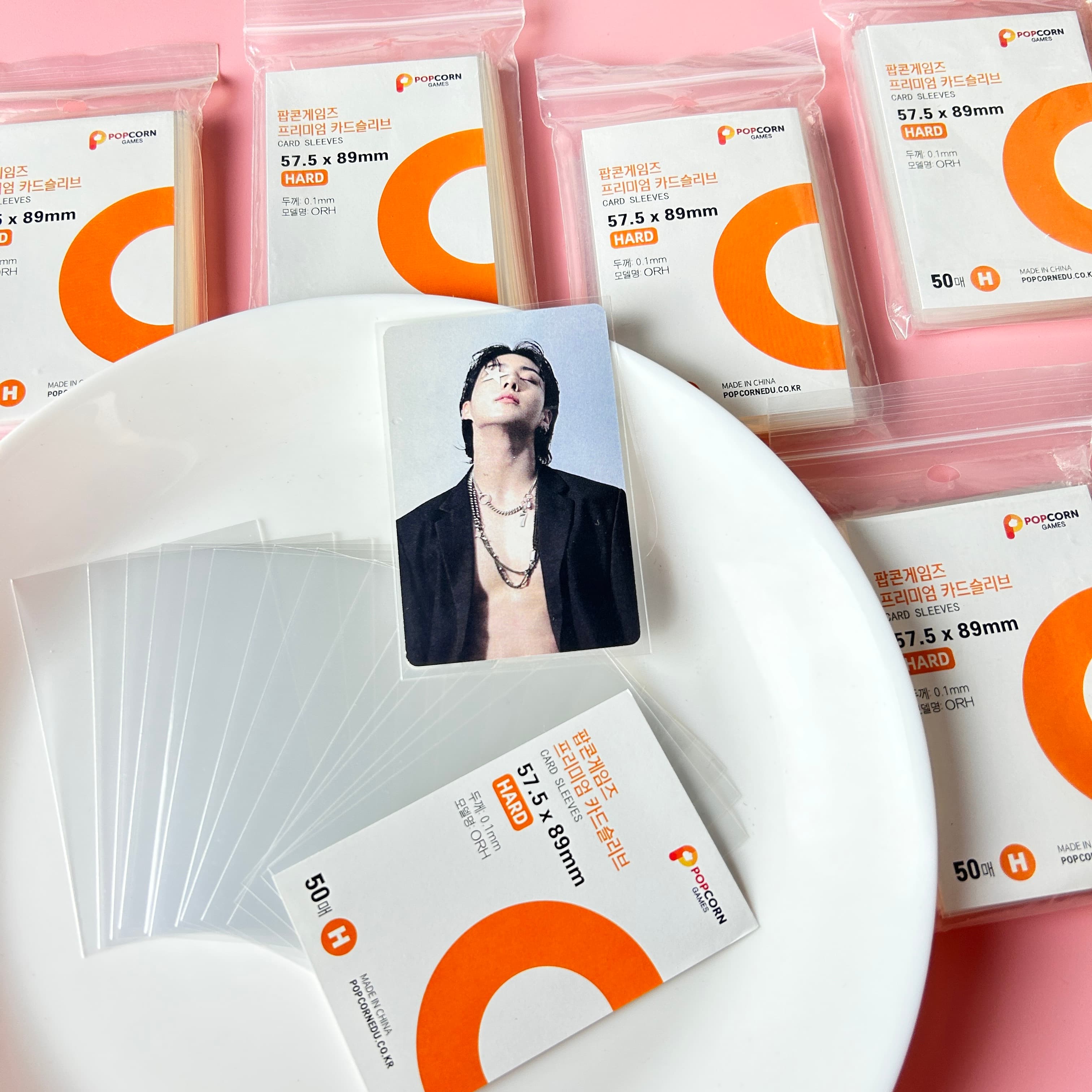 50 قطعة من أغلفة البطاقات الشف - مراجعة Card Penny Sleeve وسعره