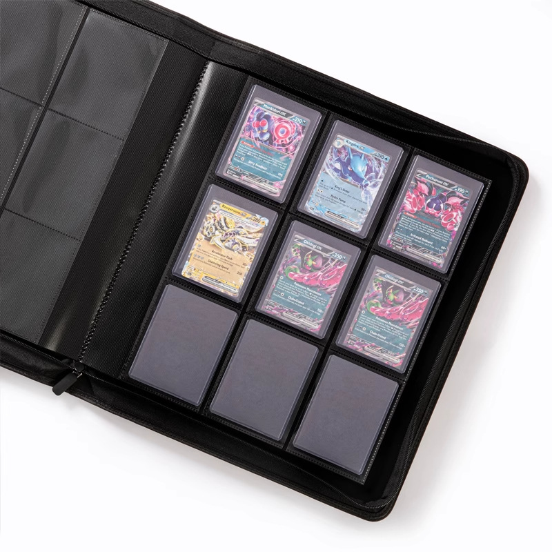 بو الجلد المدبوغ 288 عقد TCG ب - مراجعة Pokemon Binder Card وسعره