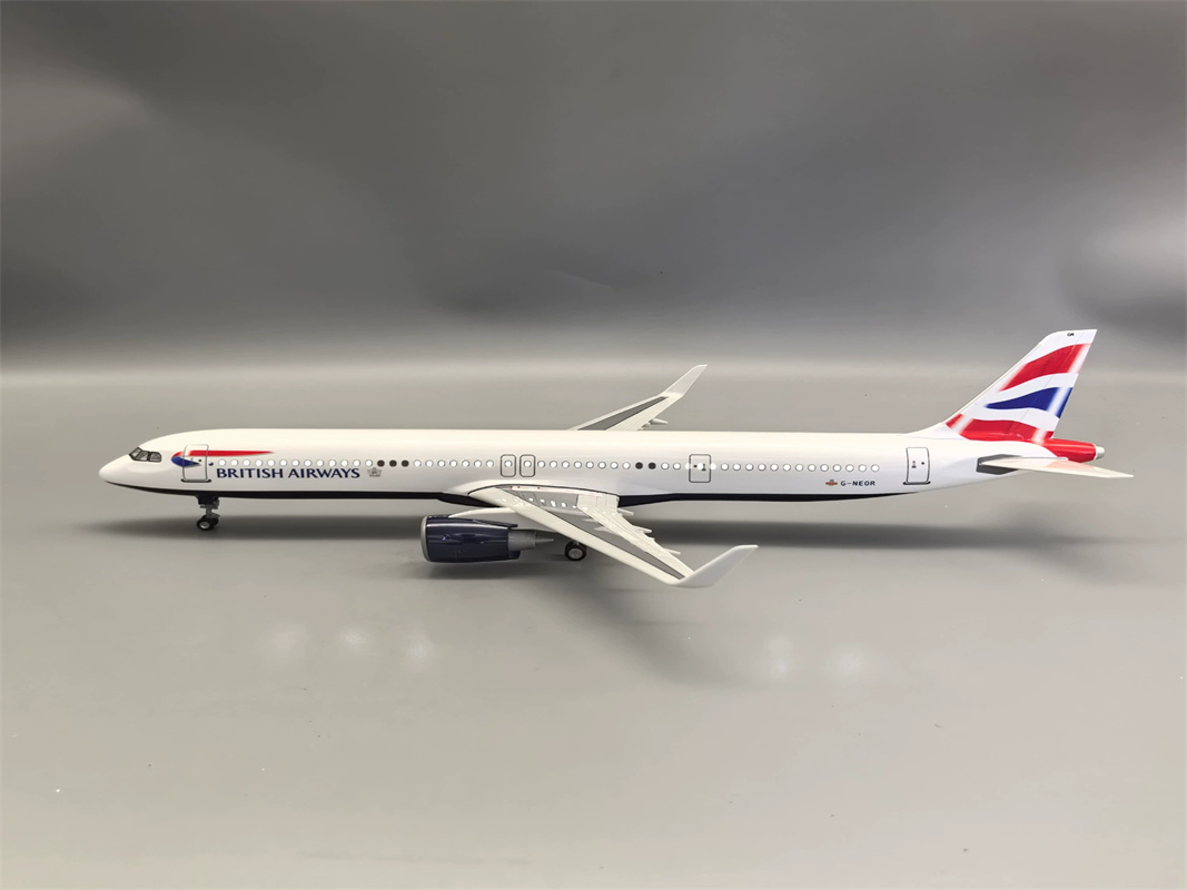 طائرة الراتنج 1/100 مقياس 321n - مراجعة Model Airplane Plastic وسعره