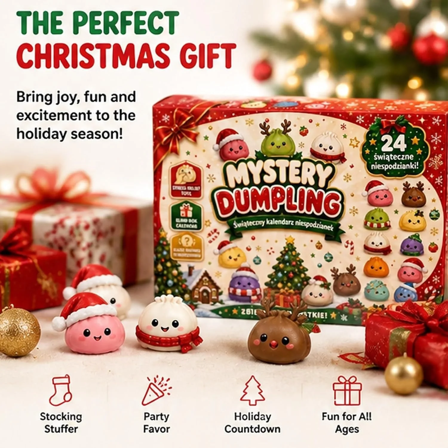 صندوق مفاجآت عيد الميلاد، 24 ق - مراجعة Mystery Box Blind Bag وسعره