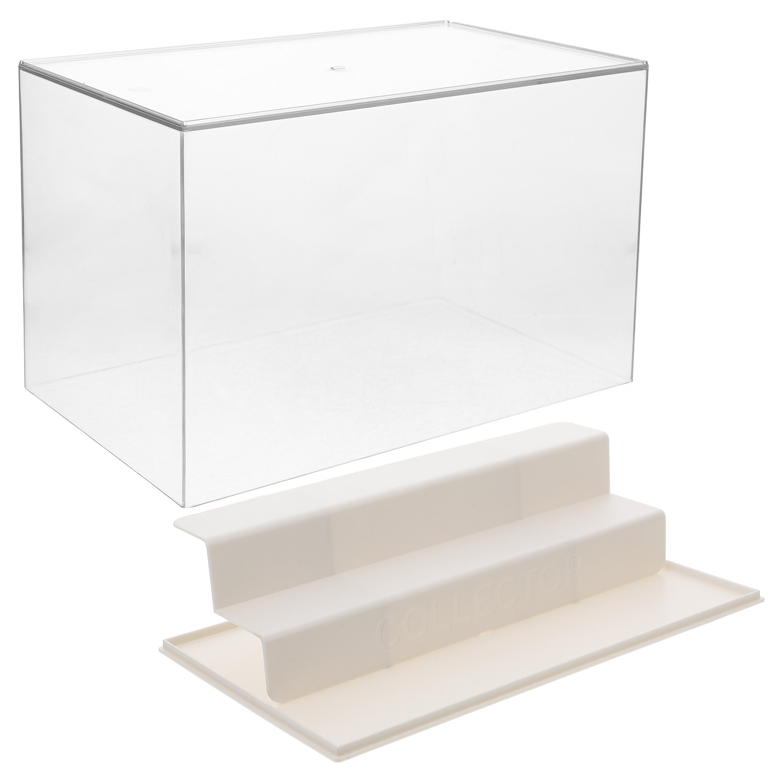 علبة عرض شفافة بثلاث طبقات، حا - مراجعة Action Figure Stand وسعره