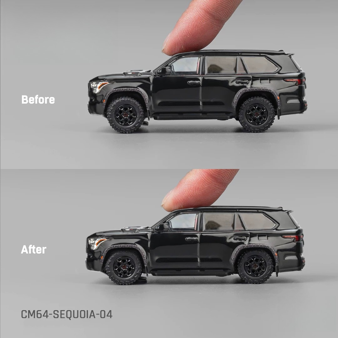 نموذج سيارة سيكويا سوداء من سب - مراجعة Die Cast Car 1 64 وسعره