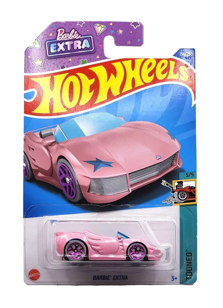 العجلات الساخنة الوردي باربي ا - مراجعة Mattel Toy Hot Wheels وسعره