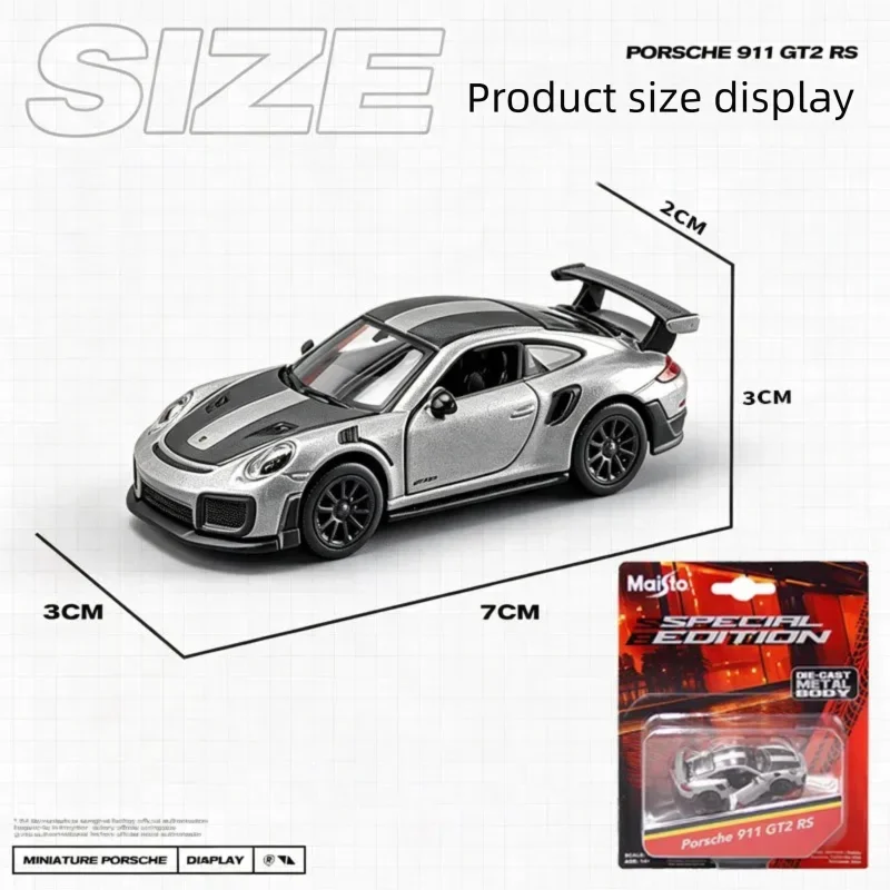 نموذج سيارة بورش 911 GT2 RS من - مراجعة Die Cast Car 1 64 وسعره