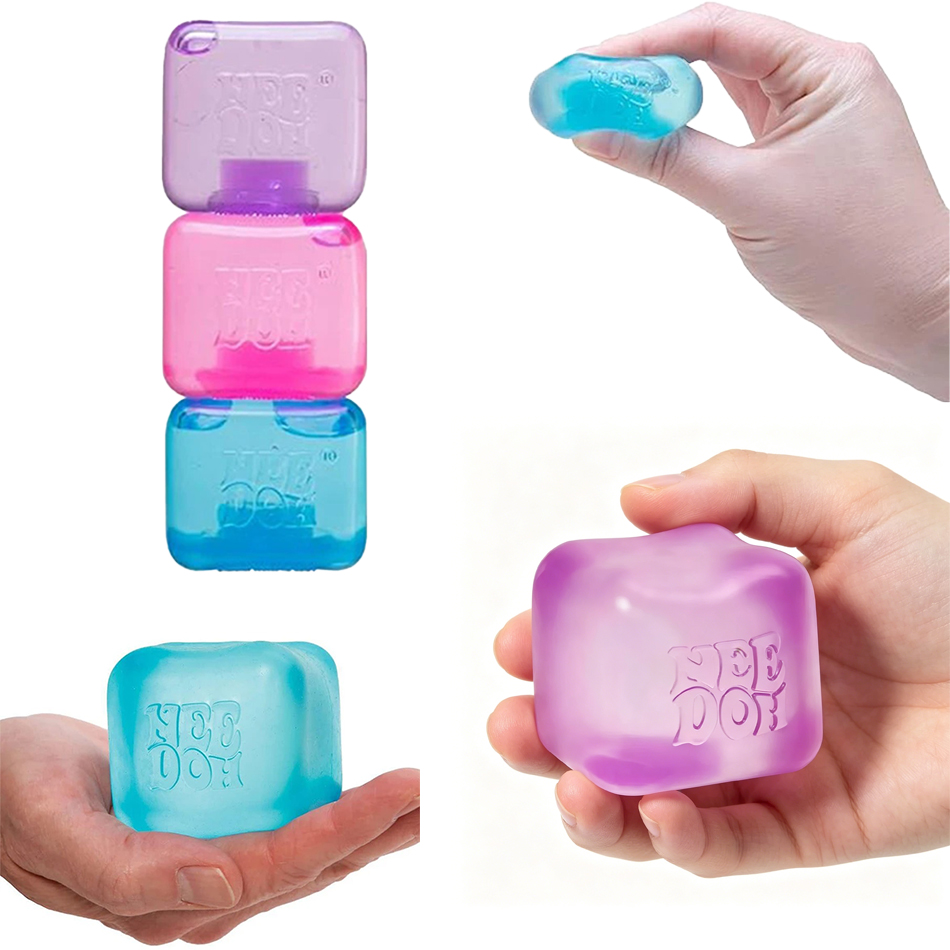 1-4 قطع من مكعبات شيلينج ني بو - مراجعة Fidget Cube Original وسعره